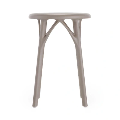 Afbeelding van Kartell A.I. Stool Light H45 Grijs Pot Interieur