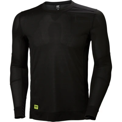 Afbeelding van Helly Hansen T shirt lange mouw Lifa Crewneck Zwart mt XL