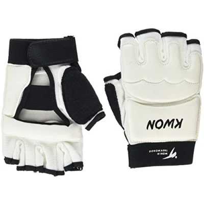 Afbeelding van KWON Bokshandschoenen handbescherming WT World TKD, wit, L, 4009003