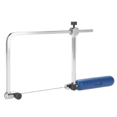 Afbeelding van Sieraden Saw Frame, Verstelbaar Snijgereedschap U Shaped Frame met 6 Spiraalzaag Asb400