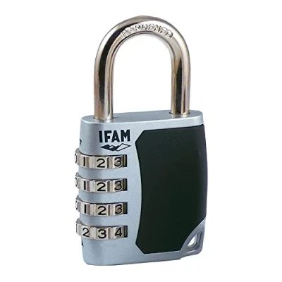 Afbeelding van Combinatieslot IFAM C45S Staal Zink 6,3 mm (4,45 cm)