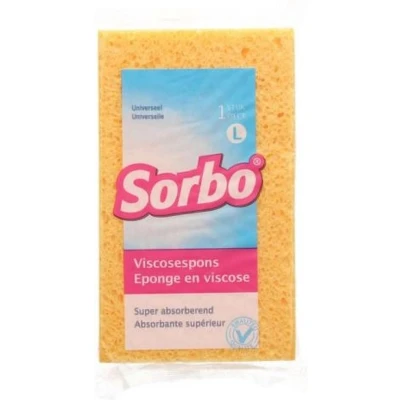Afbeelding van Sorbo Spons Medium 14x10x3,5cm Viscose
