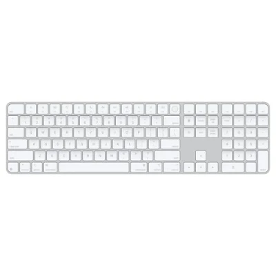 Afbeelding van Apple Magic Keyboard met Touch ID en numeriek toetsenblok voor Mac modellen silicon Engels (VS) Witte toetsen ​​​​​​​