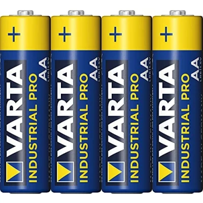 Afbeelding van VARTA 04006211394 Industrial Batterij AA Mignon Alkaline batterijen LR6 Verpakking met 40 stuks, Made in Germany, Blauw/Geel