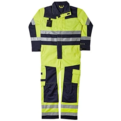 Afbeelding van Blaklader Multinorm overall 6378 1514 High Vis Geel/Marineblauw C52