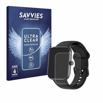 Afbeelding van Savvies (6 Stuks) Schermbeschermer voor Toobur IDW20 1.91&quot; Screen Protector Ultra Transparant