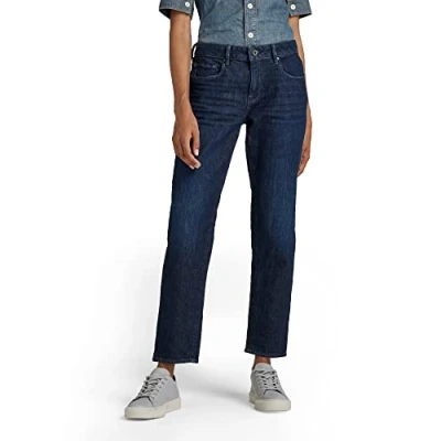 Afbeelding van G Star Raw dames Jeans Kate Boyfriend, Blauw (Worn in Deep Marine B767 c602), 29W / 30L