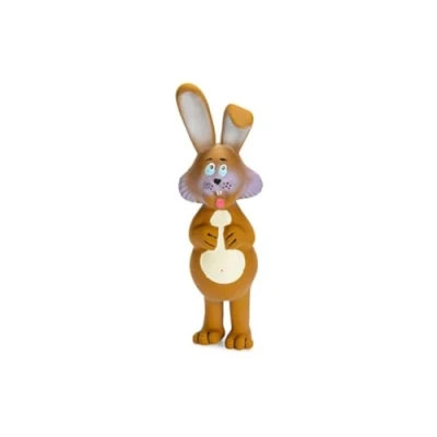 Afbeelding van Rabbit möhrchen latex toy, 23 cm