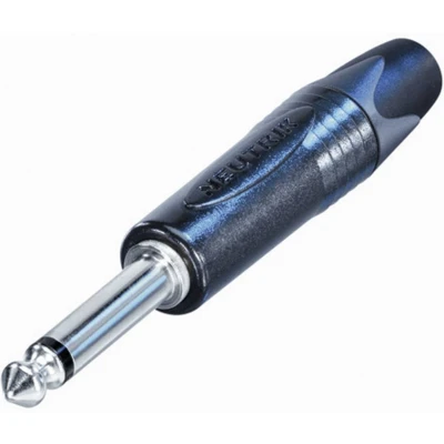 Afbeelding van Neutrik NP2X BAG CON Jackplug 6.35 mm Stekker, recht Aantal polen: 2 Mono Zwart 1 stuk(s)