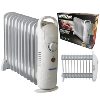 Afbeelding van Mesko Olie Radiator 11 Ribben MS 7806