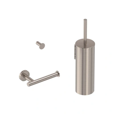 Afbeelding van MAY Accessoireset Geborsteld nickel PVD