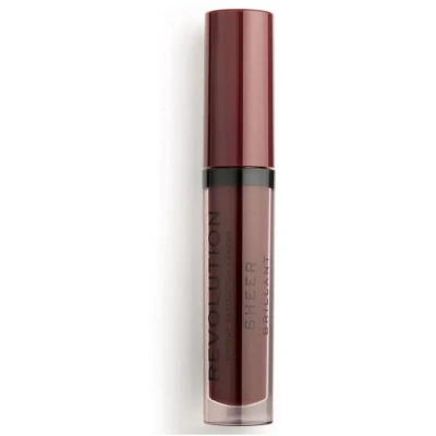 Afbeelding van Makeup Revolution Sheer Lip Gloss Plum