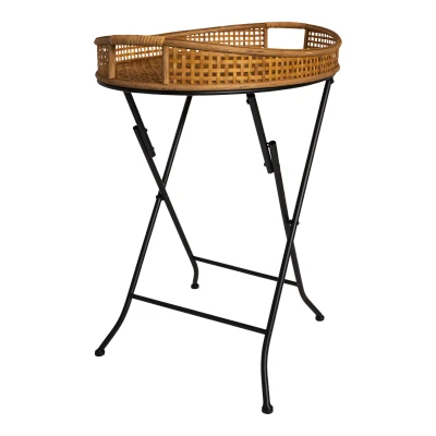 Afbeelding van Bijzettafel Levi naturel, 62x43x69,5cm