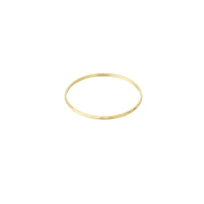 Afbeelding van Bijoutheek Armband (Sieraad) Bangle Geometrisch Goud