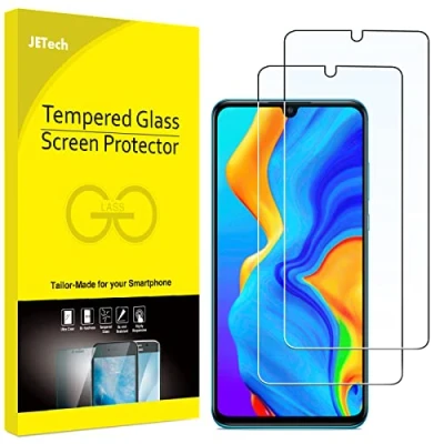 Afbeelding van JETech Screen Protector Gehard Glas voor HUAWEI P30 Lite, Tempered Glass Film, 2 Stuks