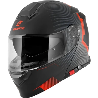 Afbeelding van Bogotto H271 Wayke Helm, zwart oranje, afmeting XL voor man