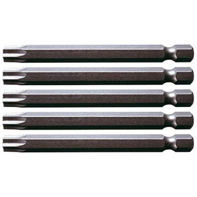 Afbeelding van KS Tools 911.7704 1/4&quot; Bit, met boring, TB20, 75mm, 5 per pak