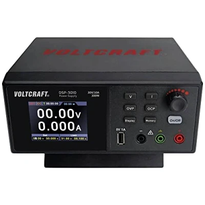 Afbeelding van VOLTCRAFT DSP 3010 Labvoeding, regelbaar 0 30 V 10 A 300 W USB 2.0 bus Op afstand bedienbaar Aantal uitgangen: 1 x