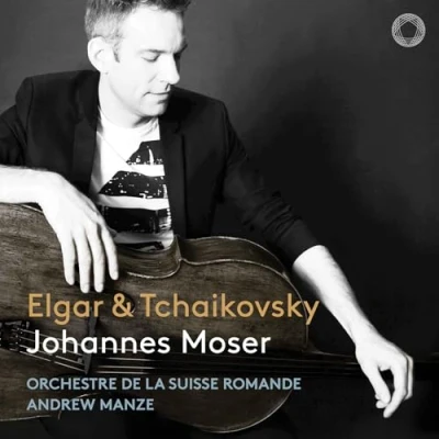 Afbeelding van Johannes Moser, Orchestre De La Suisse Romande, Andrew Manze Elgar &amp; Tchaikovsky (CD)