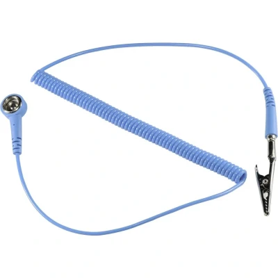 Afbeelding van TRU COMPONENTS 1364527 SpKL 4 183 SK ESD aardingskabel 1,83 m drukknop mm, krokodillenklem