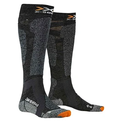 Afbeelding van X socks Skisokken Carve Silver Polyamide Antraciet Mt 45 47
