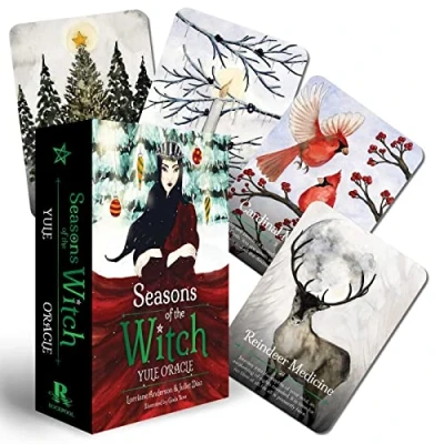 Afbeelding van Seasons of the Witch: Yule Oracle: 44 Gilded Cards and 144 Page Book
