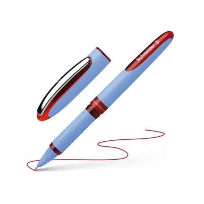Afbeelding van 10x Schneider Roller One Hybrid N, 0,5 mm lijndikte, rood