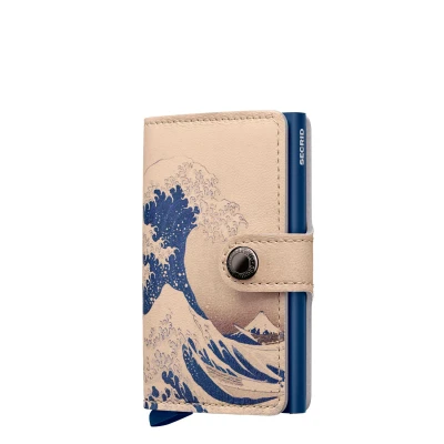 Afbeelding van Secrid heren portemonnee Miniwallet Art wave
