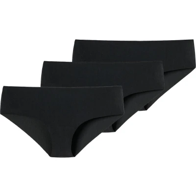 Afbeelding van Schiesser 3ER PACK Invisible Light Slip, Dames, Maat: 44, Schwarz