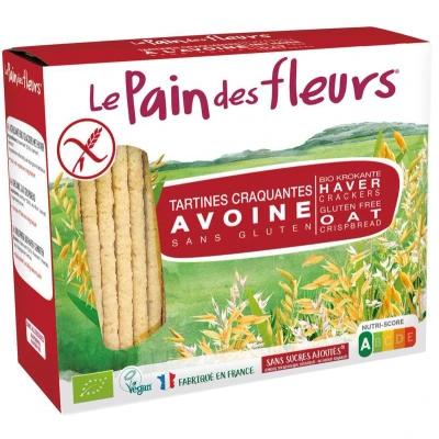 Afbeelding van Pain Des Fleurs Haver Crackers Bio, 150 gram