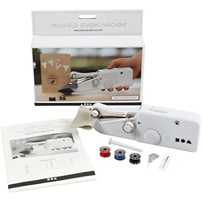 Afbeelding van Creativ Company Handnaaimachine Wit