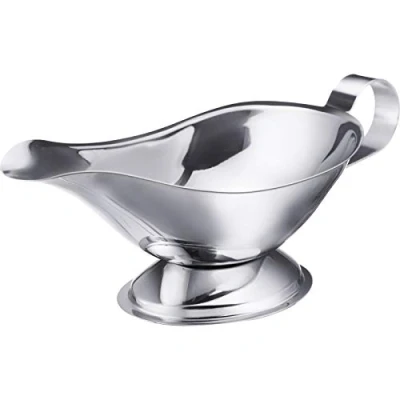 Afbeelding van Westmark Saucière/sauskom, druppelvrije uitloop, vulvolume: 250 ml, roestvrij staal, zilver, 62282270