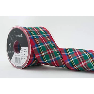 Afbeelding van Berisfords Polyester tartan, Royal Stewart, 10,4 x 7,5 cm