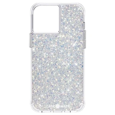 Afbeelding van Case Mate iPhone 14 Pro Max hoesje Twinkle Diamond [25,7 cm valbescherming] [Compatibel met draadloos opladen] Luxe schattige bling Sparkle voor 6,7 inch, krasbestendig,