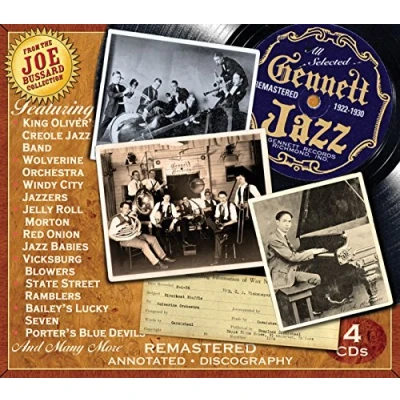 Afbeelding van Various Artists Gennett Jazz (4 CD)