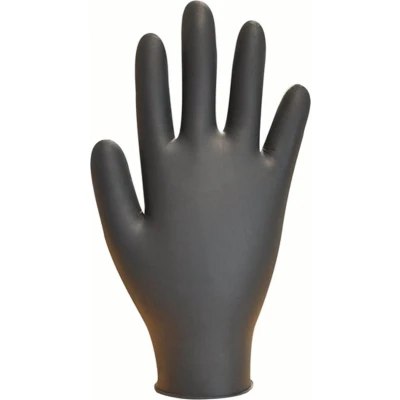 Afbeelding van Nitril zwarte wegwerp handschoenen 100 stuks Medium