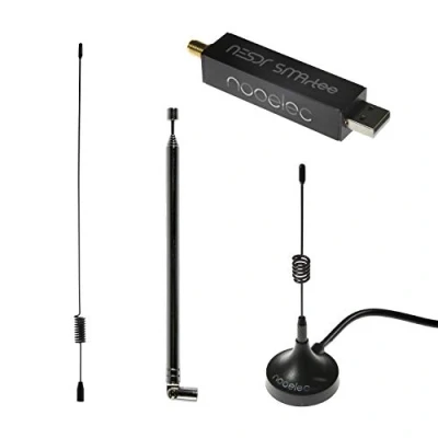Afbeelding van Nooelec NESDR SMArTee v2 Bundle Premium RTL SDR met geïntegreerde Bias T stuk, aluminium behuizing, 0,5PPM TCXO, SMA ingang en 3 antennes. RTL2832U &amp; R820T2 gebaseerde Software Defined Radio (SDR)