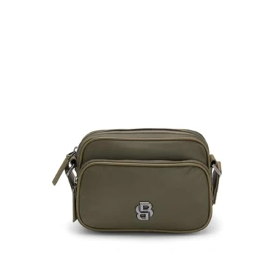 Afbeelding van BOSS Unisex Schoudertas, Maat: One Size, Dark green