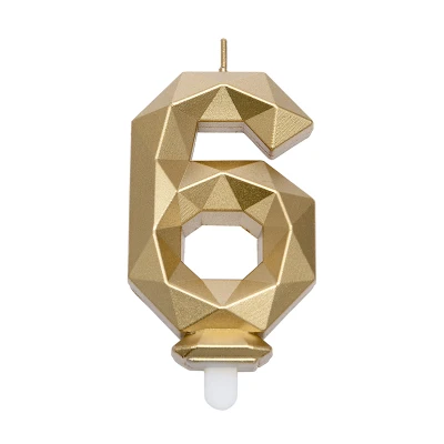 Afbeelding van Cijferkaars Geo Goud #6