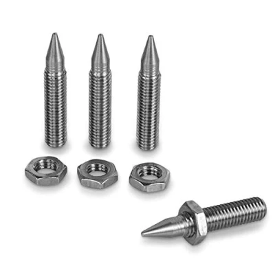 Afbeelding van PrecisionGeek Roestvrijstalen Luidspreker Spikes/Boxen Spikes M8 L 45mm + Schroefmoer 4 stuks