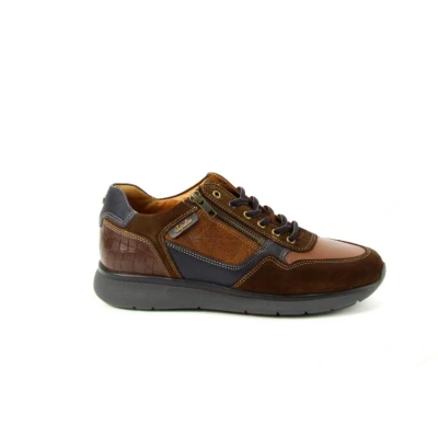 Afbeelding van Heren Sneakers Australian Dakota Width H Cognac Maat 40