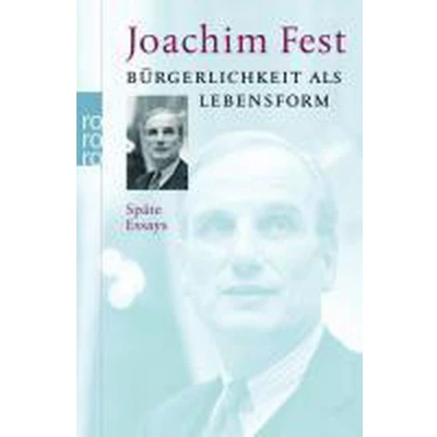 Afbeelding van Bürgerlichkeit Als Lebensform