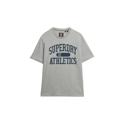 Afbeelding van Superdry Mannen Athletic Essential T shirt Grijs Grootte: S