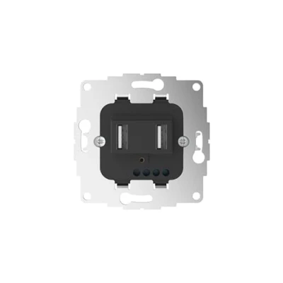 Afbeelding van 2USB chargeUp TAE USB AA laadstation Antraciet / 12.0W 2.4A