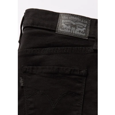 Afbeelding van Levi&#039;s 314 Shaping Straight leg jeans, Dames, Maat: 27x30, Soft black