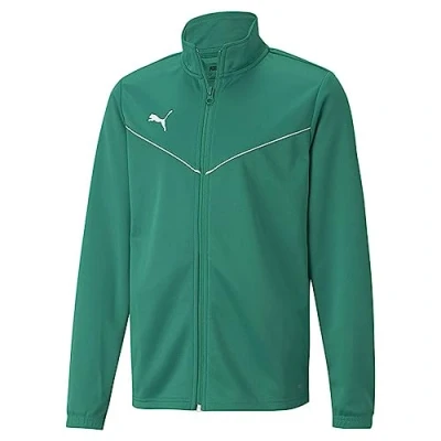 Afbeelding van Puma Teamrise Polyestervest Kinderen Groen Maat: 128