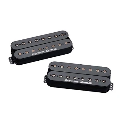 Afbeelding van Seymour Duncan Black Winter Humbucker Set 8 String snarige gitaarelementen (set van 2)