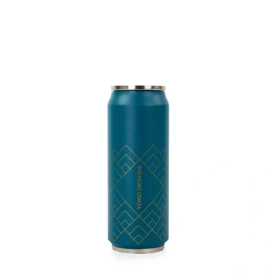 Afbeelding van Yoko Design CANETTE ART DECO blauw eend 500 ml