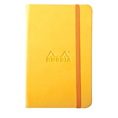 Afbeelding van Rhodia 118722C Book Rhodiarama, notitieboek met elastiek, 96 vellen blanco A6 Osterglok