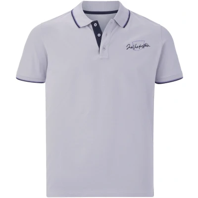Afbeelding van Jan Vanderstorm polo Plus Size PERDER lavendel